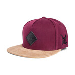 Port Said Snapback Cap // Maroon