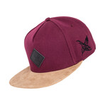 Port Said Snapback Cap // Maroon