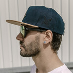 Port Royale Snapback Cap // Blue