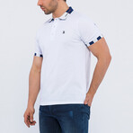 Khalid Short Sleeve Polo Shirt // White (2XL)