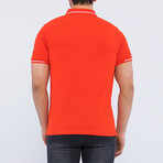 Conor Short Sleeve Polo Shirt // Red (XL)