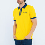 Dexter Short Sleeve Polo Shirt // Mustard (2XL)