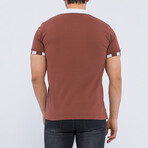 Josh Short Sleeve Polo Shirt // Brown (L)