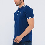 Rocco Short Sleeve Polo Shirt // Navy (S)