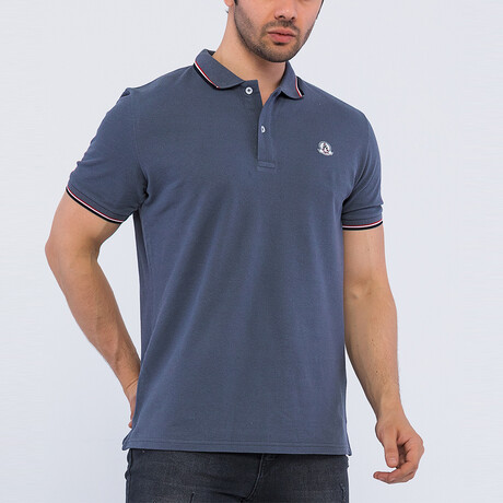 Ralph Short Sleeve Polo Shirt // Anthracite (S)