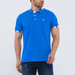 Abdullah Short Sleeve Polo Shirt // Indigo (3XL)