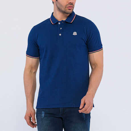 Stanley Short Sleeve Polo Shirt // Navy (S)
