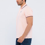Warren Short Sleeve Polo Shirt // Pink (3XL)