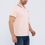Warren Short Sleeve Polo Shirt // Pink (3XL)