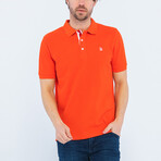Christopher Short Sleeve Polo Shirt // Red (2XL)