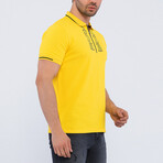 Marcus Short Sleeve Polo Shirt // Mustard (XL)