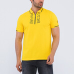 Marcus Short Sleeve Polo Shirt // Mustard (XL)