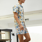 Bay Swim Trunks // Lunar Rock (S)