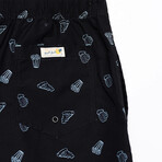 Poppy Swim Trunks // Pirate Black (M)