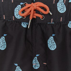 Smoothie Swim Trunks // Pirate Black (S)