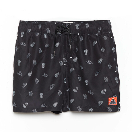 Poppy Swim Trunks // Pirate Black (S)