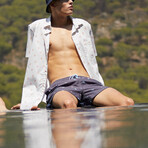 Costa Swim Trunks // Dark Blue (L)