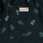 Poppy Swim Trunks // Pirate Black (M)