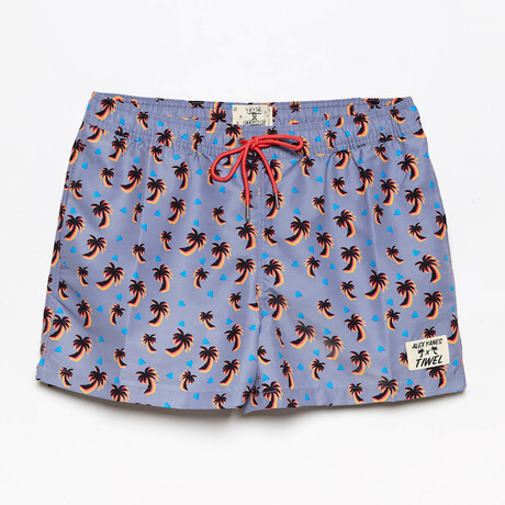 Tropik Swim Trunks by Alex Yanes // Frost Gray (S)