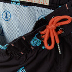 Smoothie Swim Trunks // Pirate Black (S)
