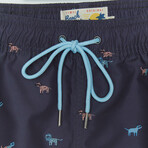 Costa Swim Trunks // Dark Blue (L)