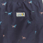 Costa Swim Trunks // Dark Blue (L)
