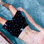 Poppy Swim Trunks // Pirate Black (M)