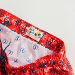 Kilauea Swim Trunks // Fiesta Red (M)