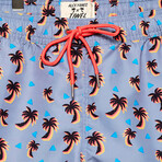 Tropik Swim Trunks by Alex Yanes // Frost Gray (M)