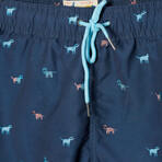 Costa Swim Trunks // Dark Blue (L)