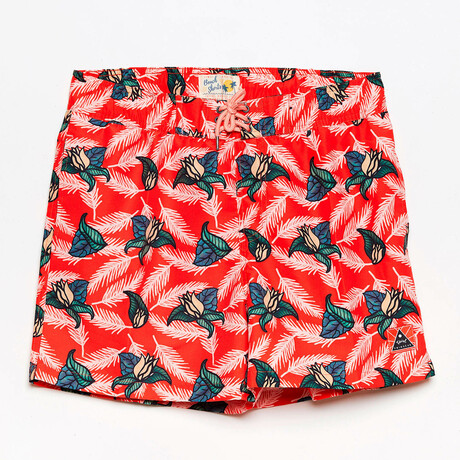 Kilauea Swim Trunks // Fiesta Red (S)