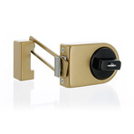 Modern Security Set // Polished Chrome + Gold