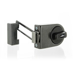 Modern Security Set // Satin Nickel + Graphite