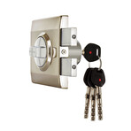 Modern Security Set // Polished Brass + Graphite