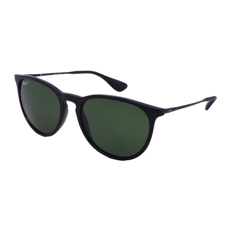 Unisex Phantos RB4171F 601/2P Polarized Sunglasses // Shiny Black + G-15 Green