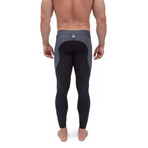 Meggings // Black + Gray (XL)