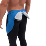 Meggings // Blue + Black (S)