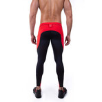 Meggings // Black + Red (L)