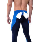 Meggings // Navy + Blue (M)