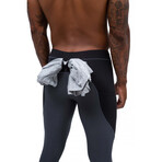 Meggings // Gray + Black (M)