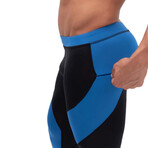 Meggings // Blue + Black (M)