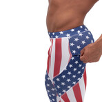 Meggings // America (2XL)