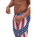 Meggings // America (2XL)