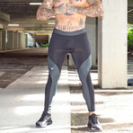 Meggings // Black + Gray (XL)