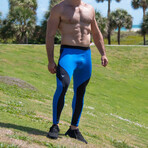 Meggings // Blue + Black (L)