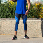 Meggings // Navy + Blue (M)