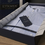 Owen Button-Up // Blue (XL)