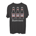 Budweiser Bottle T-Shirt // Black (L)