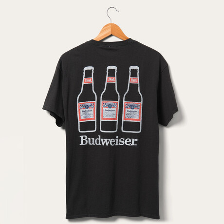 Budweiser Bottle T-Shirt // Black (XS)