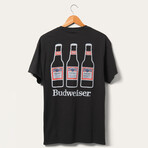 Budweiser Bottle T-Shirt // Black (M)